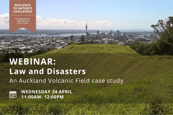 webinar - law and disasters website feature image