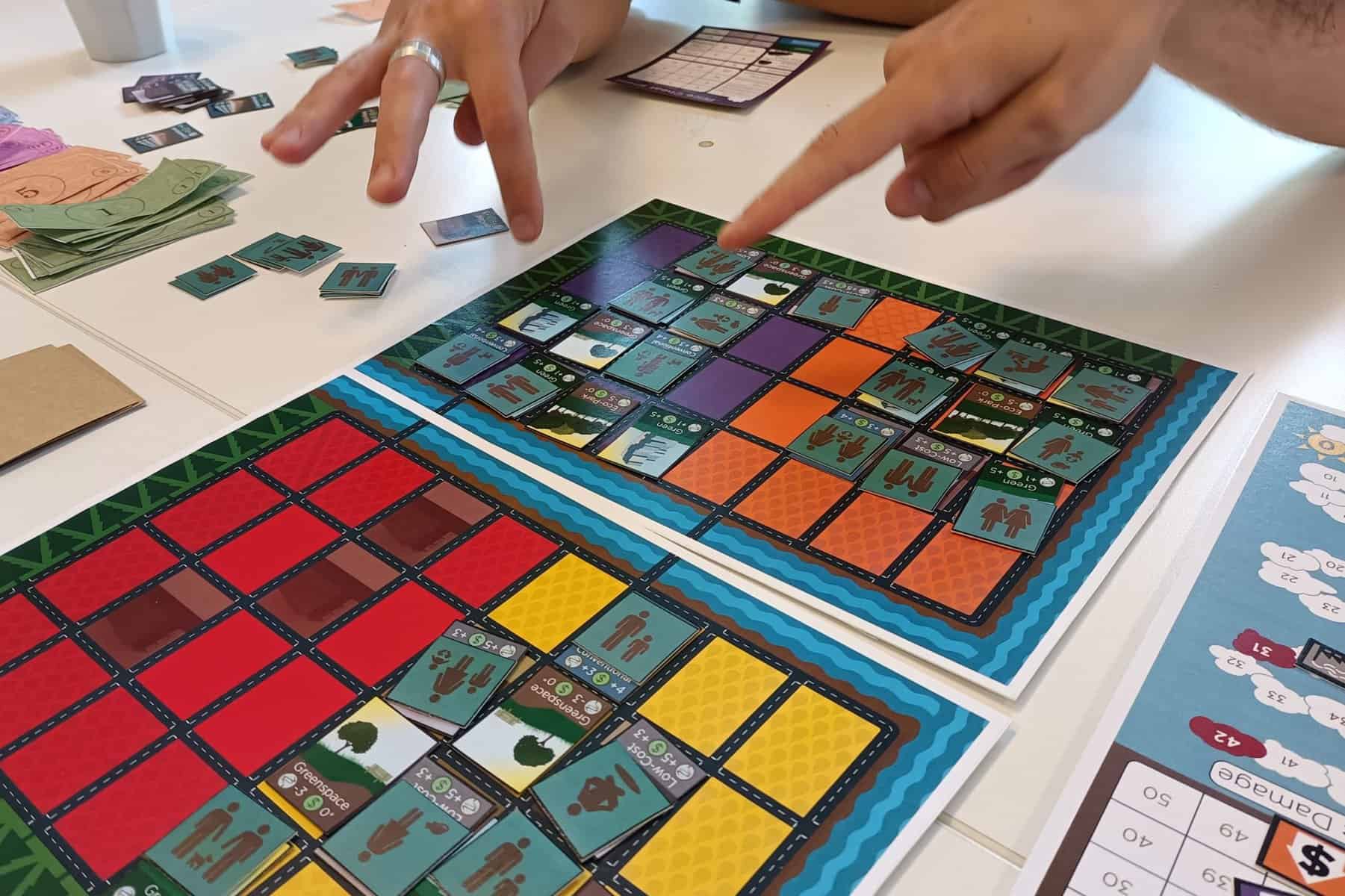 Example of a serious game